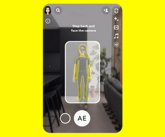 Realidade Aumentada Snapchat
