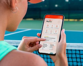 Aplicativo usado na franquia Fast Tennis