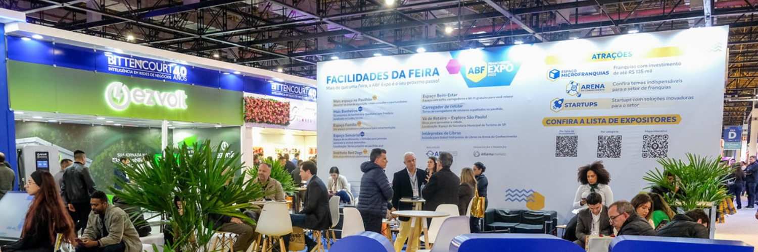 ABF Franchising Expo 2026 acontece em junho com mercado acima de R$ 300 bilhões