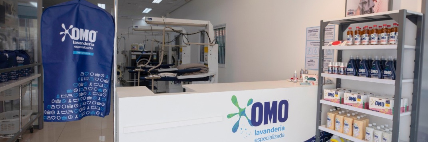 Omo lança franquia de lavanderia com serviço de costura