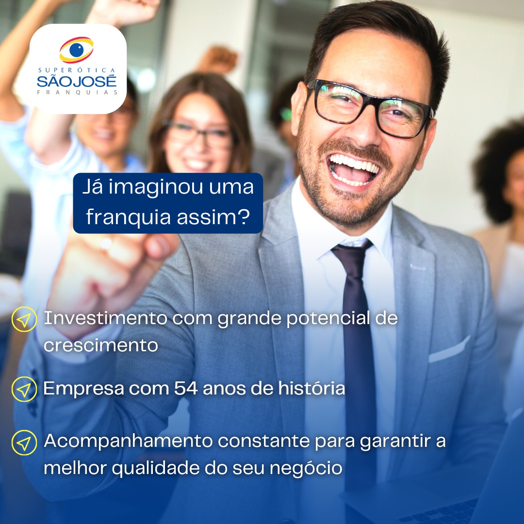 Estrutura completa e constante para a gestão da ótica
