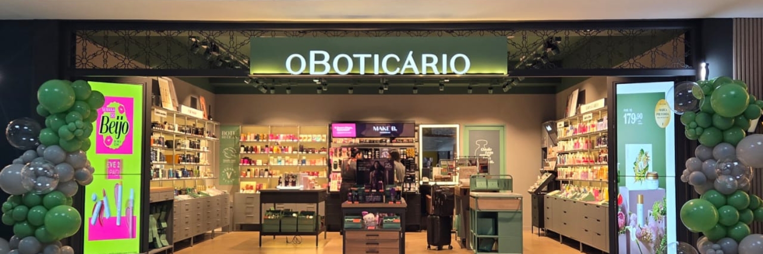1ª franquia de O Boticário no Brasil passa por rebranding