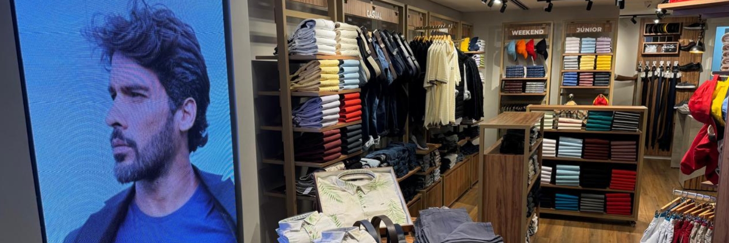 Franquia de moda masculina, Skyler se prepara para 2026