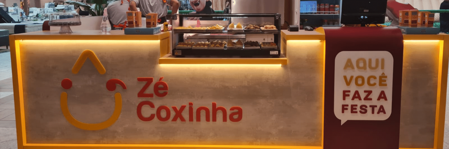 Zé Coxinha investe em modelo de quiosque para expandir