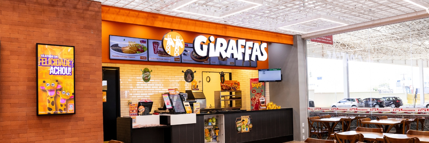 Giraffas desembarca no Chile