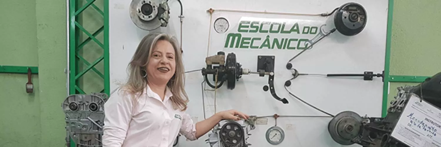 Fundada por uma mulher, edtech Escola do Mecânico recebe R$ 1 milhão de investimento