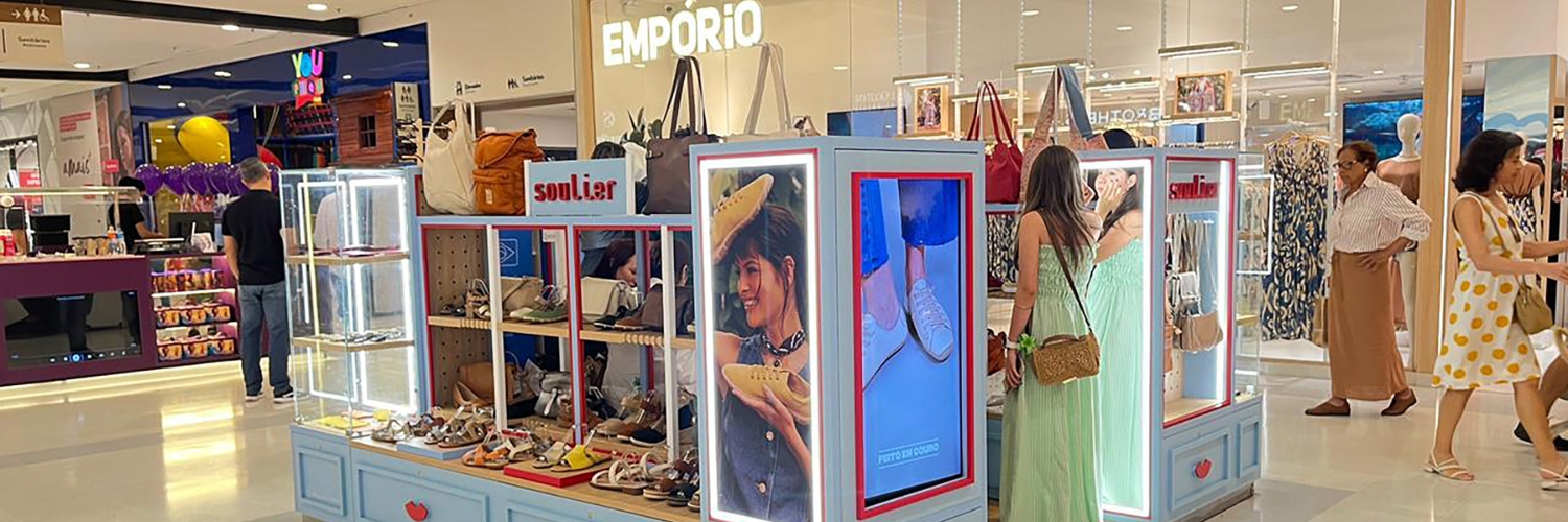 Soulier reformula estratégia e aposta em quiosques para expandir