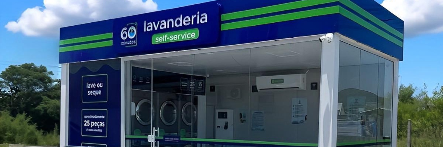 Lavanderia 60 Minutos lança 1° totem com IA integrada ao WhatsApp