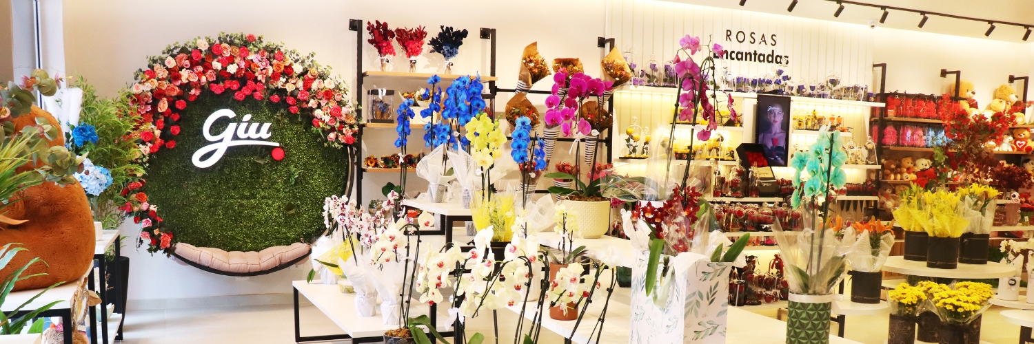 Boutique se destaca  no modelo de franquia da Giuliana Flores