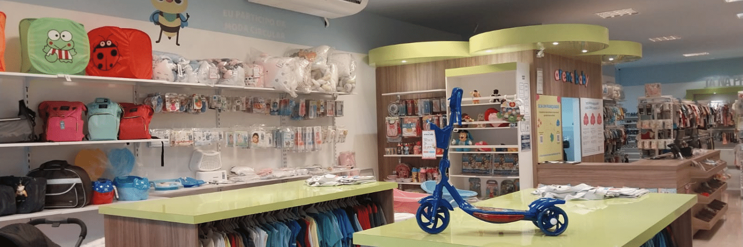 Arena Baby, brechó e outlet infantil, quer chegar a 100 unidades e faturar R$ 300 milhões