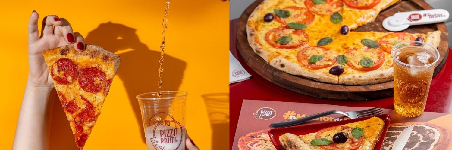 Pizza Prime lança quiosques em parceria com Guaraná Antarctica