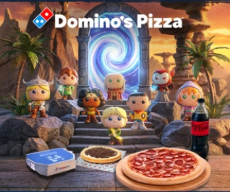 Domino's estreia plataforma de colecionáveis com Caverna do Dragão